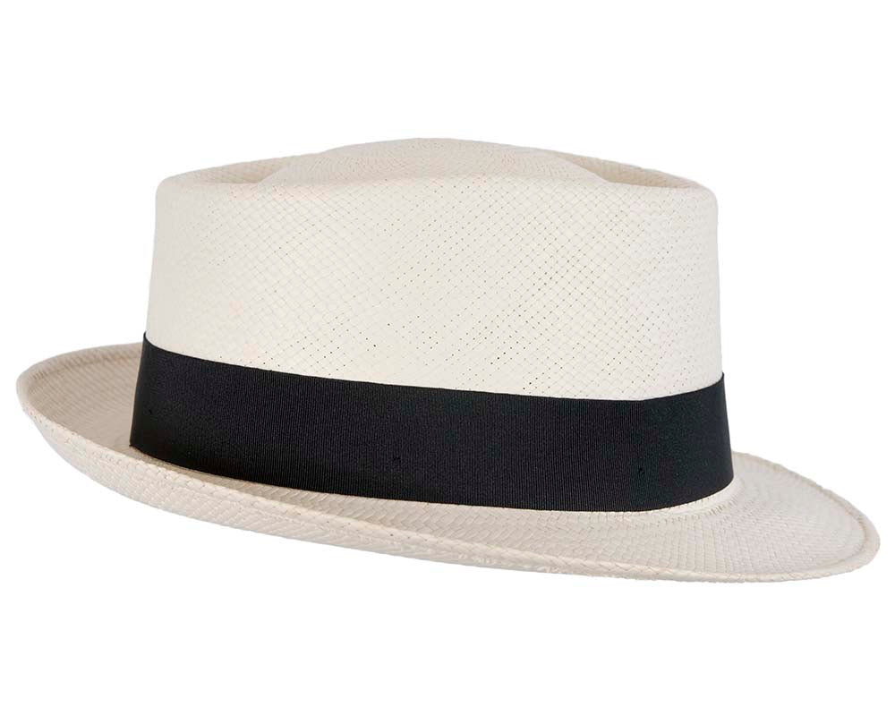 Ecuadorian Panama Hat Porkpie style