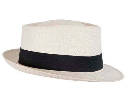 Ecuadorian Panama Hat Porkpie style