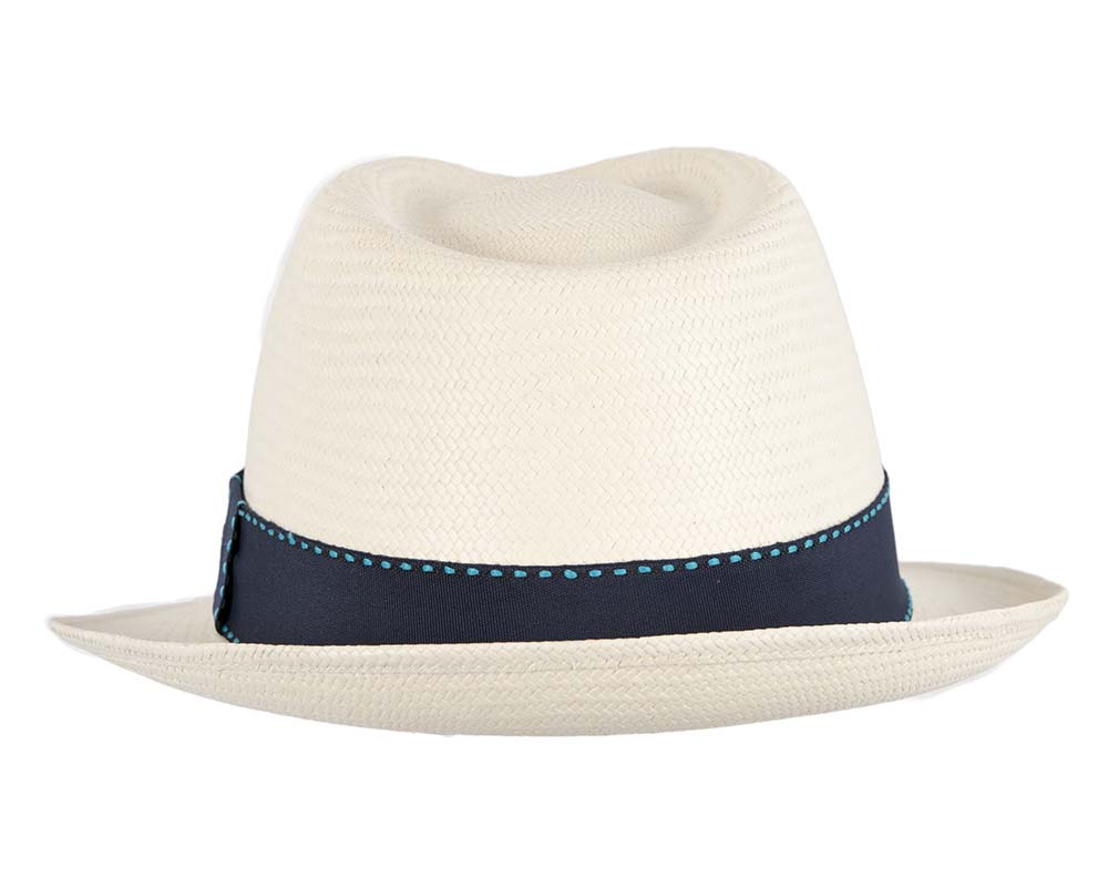 Ecuadorian Panama Cuenca Hat Trilby Fedora Short Brim-5