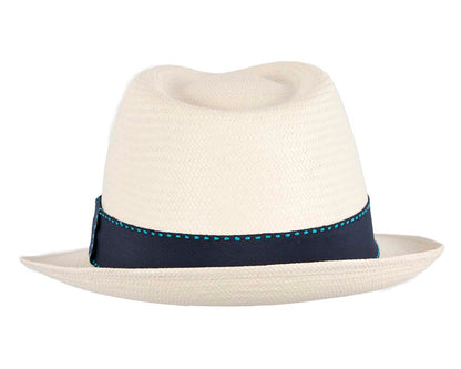 Ecuadorian Panama Cuenca Hat Trilby Fedora Short Brim-5