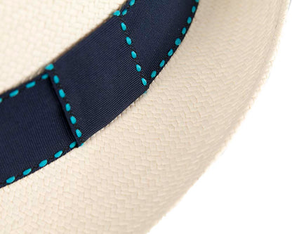 Ecuadorian Panama Cuenca Hat Trilby Fedora Short Brim-4