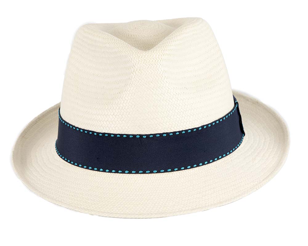 Ecuadorian Panama Cuenca Hat Trilby Fedora Short Brim-3