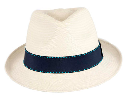 Ecuadorian Panama Cuenca Hat Trilby Fedora Short Brim-3