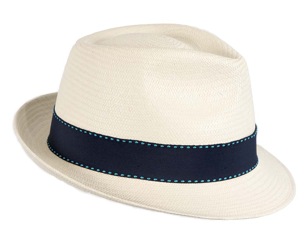 Ecuadorian Panama Cuenca Hat Trilby Fedora Short Brim-2