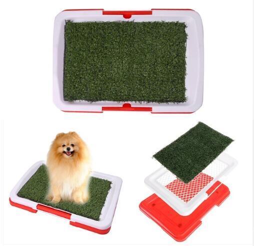 3-Tier Pet Potty Training Pad: The Ultimate Indoor Grass Toilet For Dogs-0