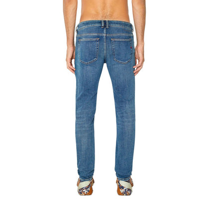 Diesel Blue Cotton Jeans Denim