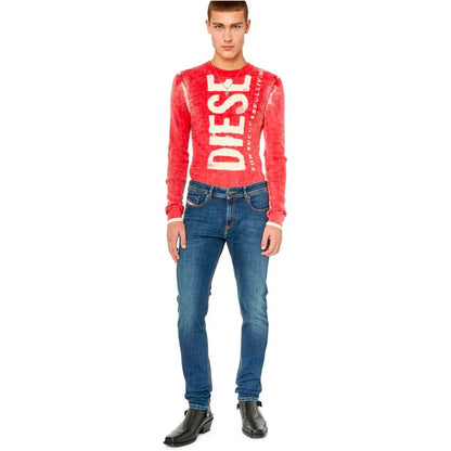 Diesel Blue Cotton Jeans Denim