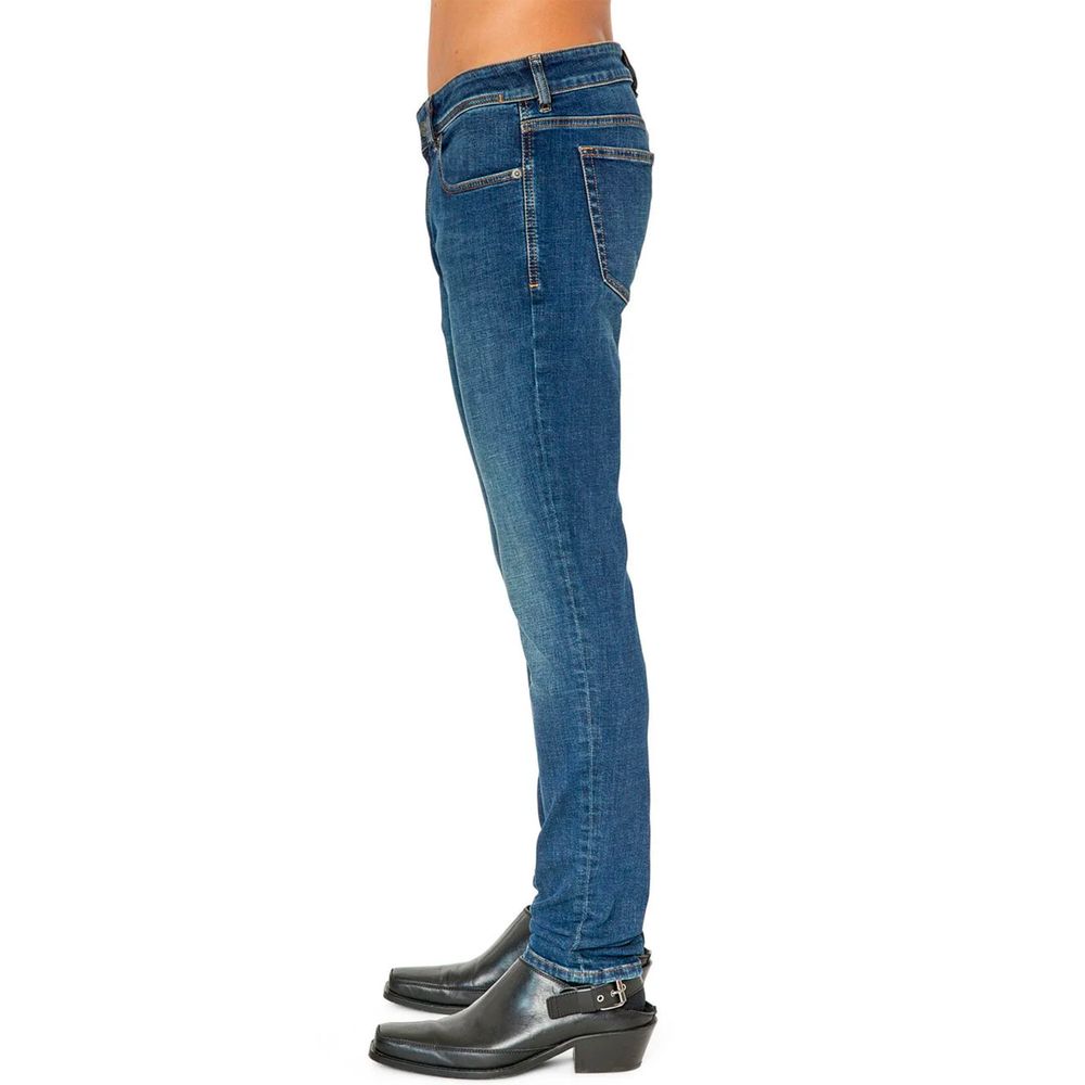 Diesel Blue Cotton Jeans Denim