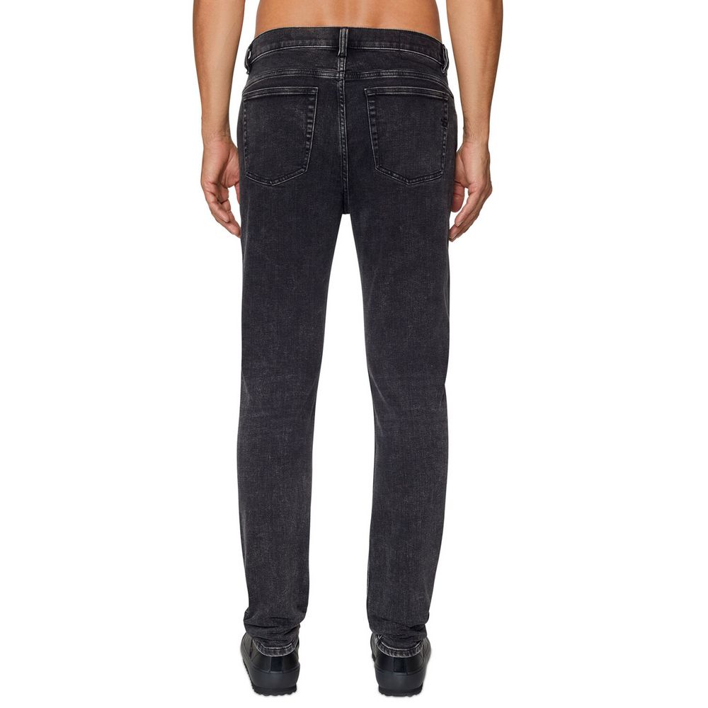 Diesel Black Cotton Jeans Denim