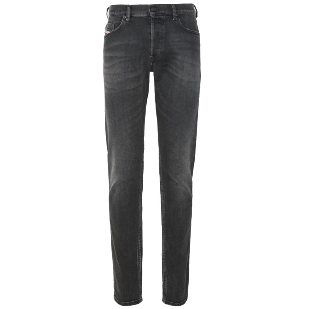 Diesel Black Cotton Jeans Denim