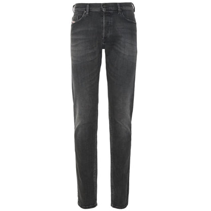 Diesel Black Cotton Jeans Denim