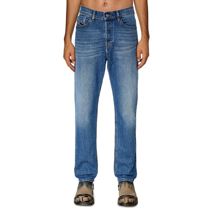 Diesel Blue Cotton Jeans Denim