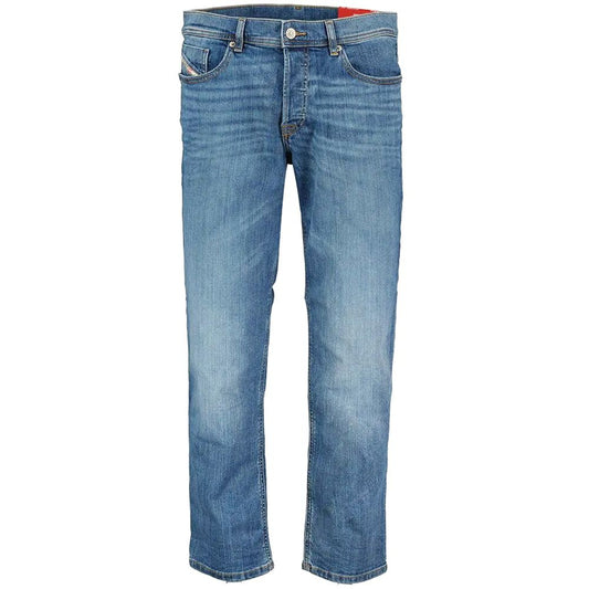 Diesel Blue Cotton Jeans Denim