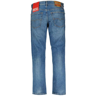 Diesel Blue Cotton Jeans Denim