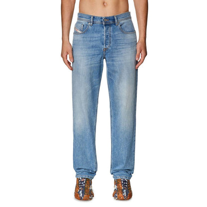 Diesel Blue Cotton Jeans Denim