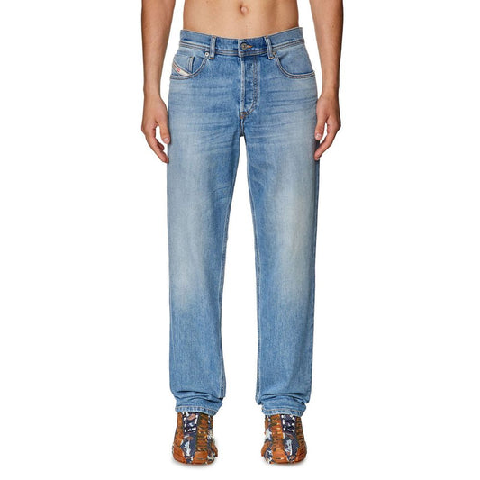 Diesel Blue Cotton Jeans Denim