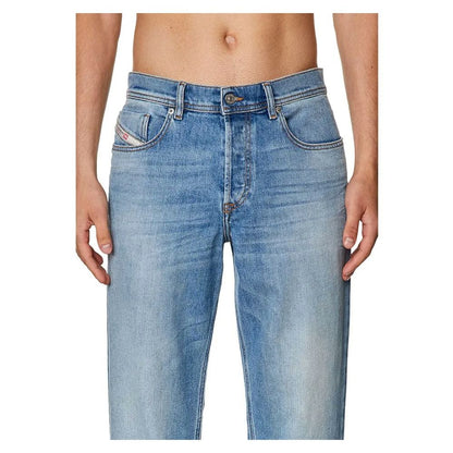 Diesel Blue Cotton Jeans Denim