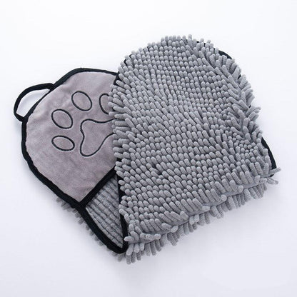 Super Dry Pet Bathrobe - Ultra Absorbent Microfiber Towel For Dogs And Cats