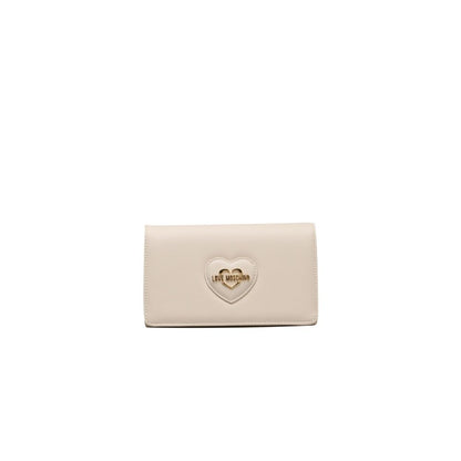 Love Moschino Beige Polyethylene Women Crossbody