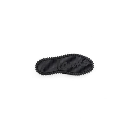 Clarks Black Leather Platform