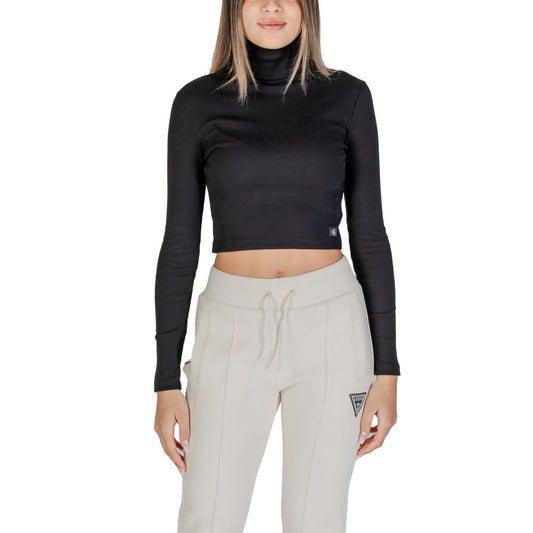 Calvin Klein Jeans Black Cotton Long Sleeve