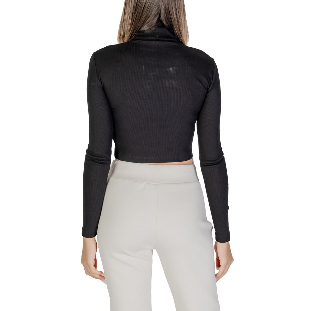 Calvin Klein Jeans Black Cotton Long Sleeve