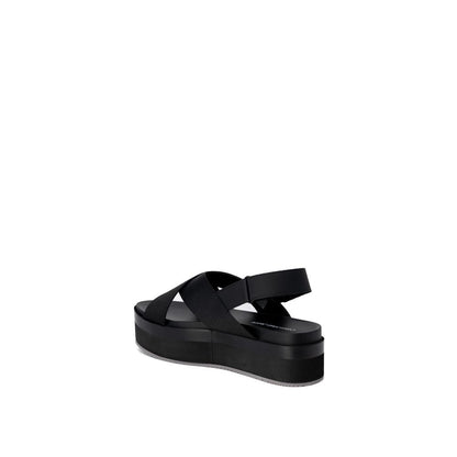 Calvin Klein Jeans Black Recycled Polyurethane Sandal