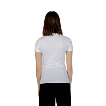Guess White Cotton T-Shirt