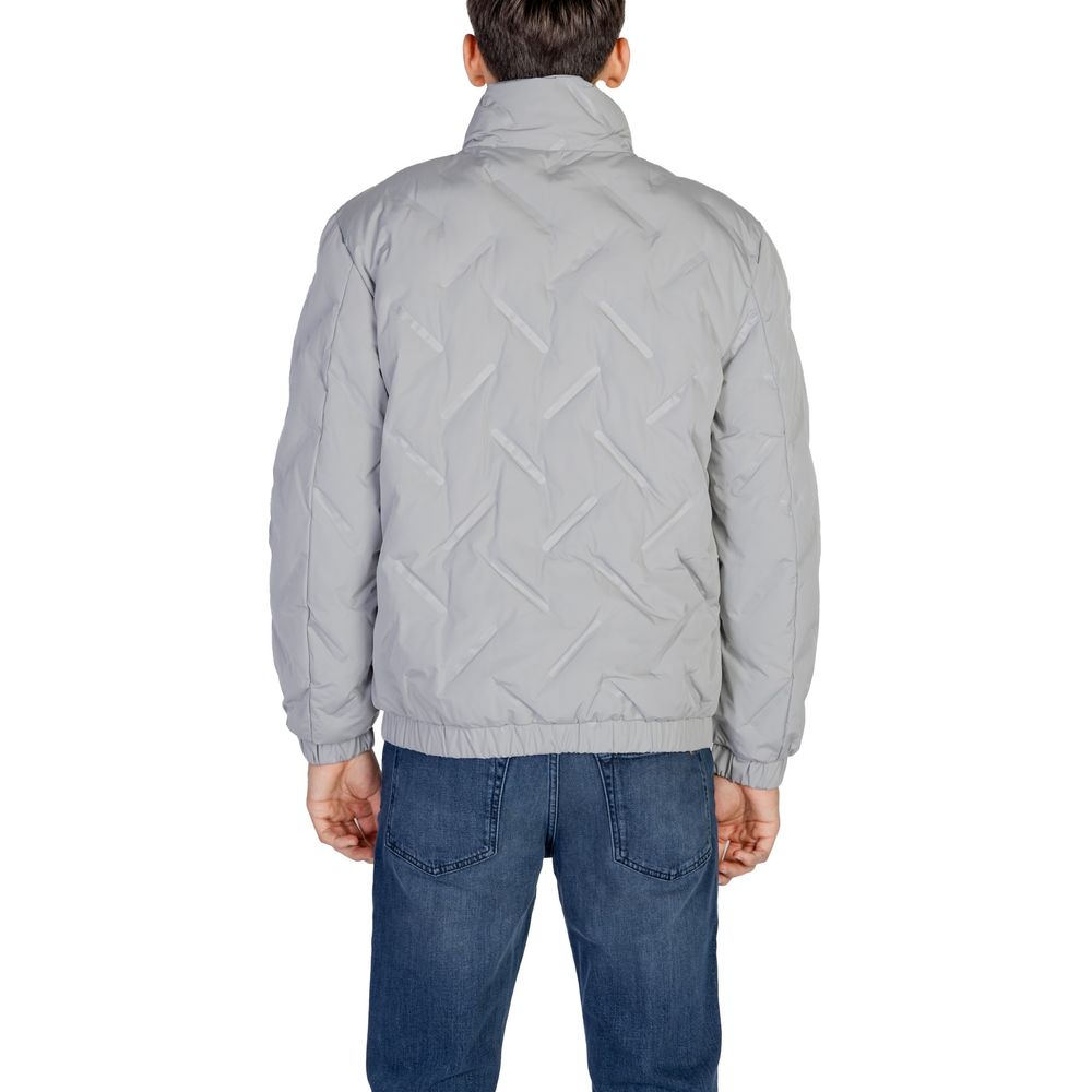 Antony Morato Gray Polyester Jackets & Coat