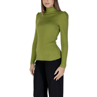 B.Young Green Polyester Long Sleeve