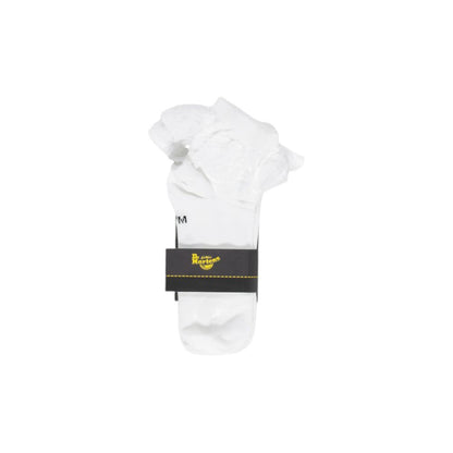 Dr. Martens White Polyester Tights & Sock