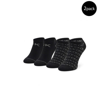 Calvin Klein Black Cotton Tights & Sock