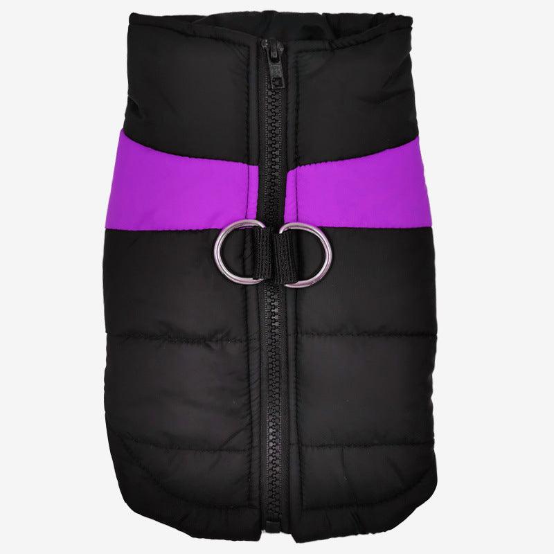 Warm And Stylish Cotton Pet Vest - Perfect For Autumn And Winter Adventures