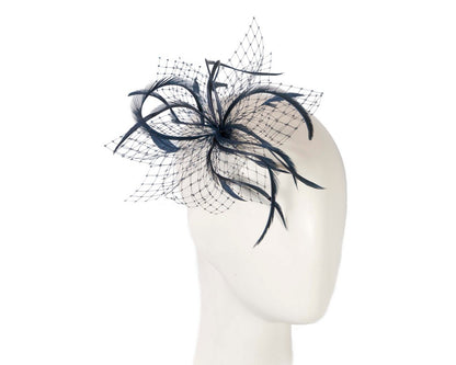 Navy Australian Made fascinator comb-0