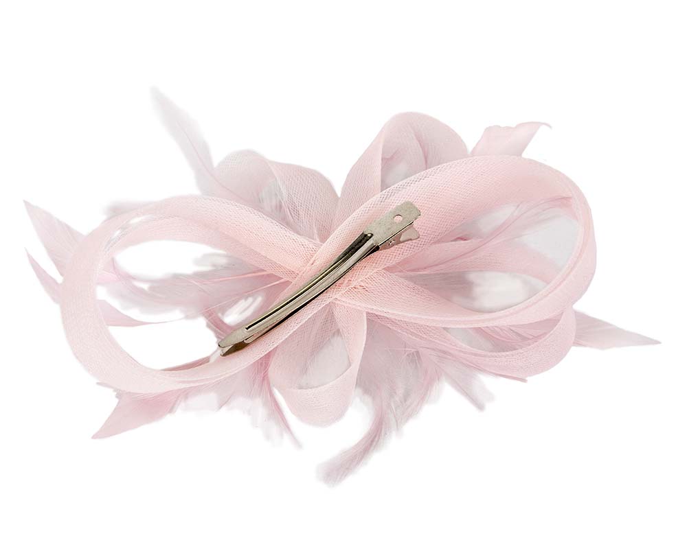 Custom made pink fascinator by Cupids Millinery-3