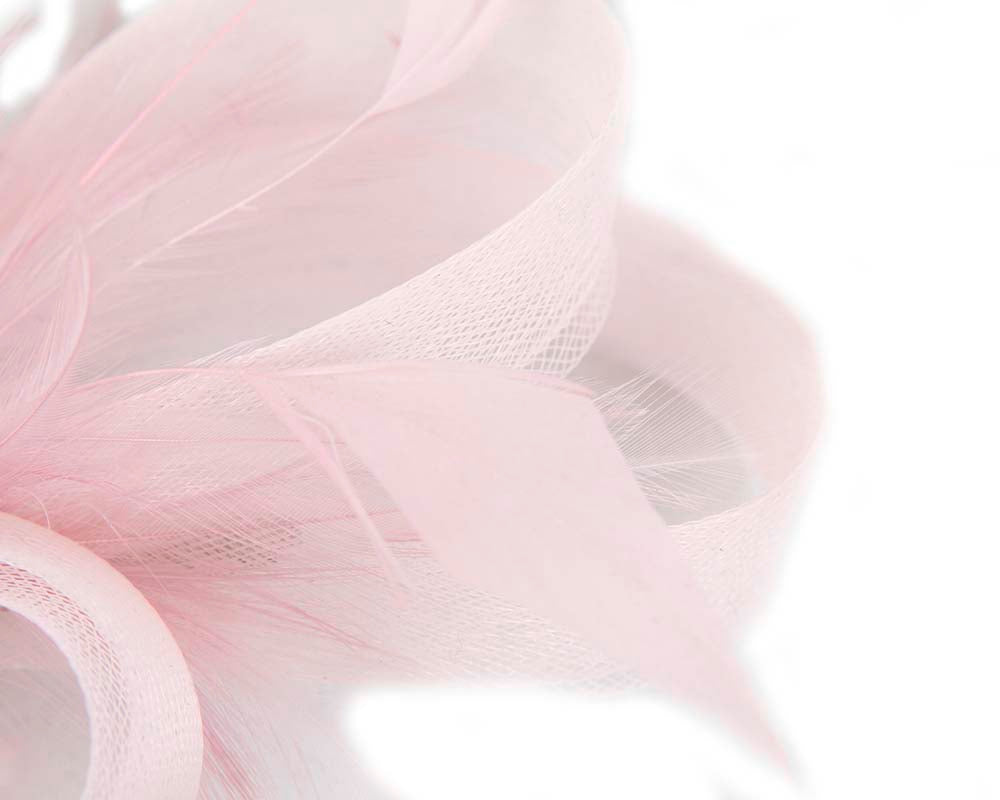 Custom made pink fascinator by Cupids Millinery-2