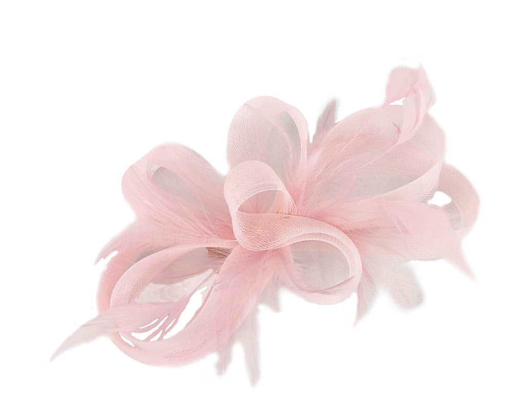 Custom made pink fascinator by Cupids Millinery-1