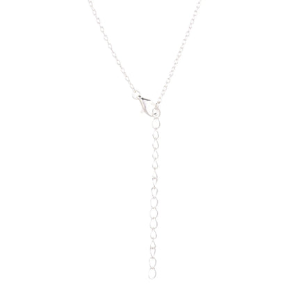 Eternity Necklace Love Heart Pave Necklace