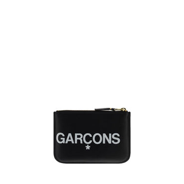 Comme Des Garçons Black Calf Leather Bos Taurus Wallet