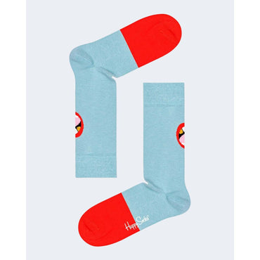 Happy Socks Blue Cotton Tights & Sock