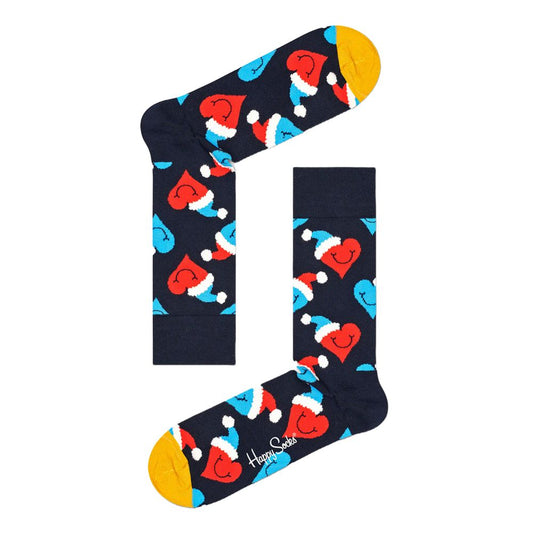 Happy Socks Black Cotton Tights & Sock