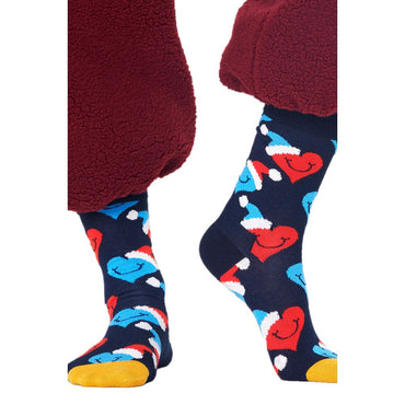 Happy Socks Black Cotton Tights & Sock