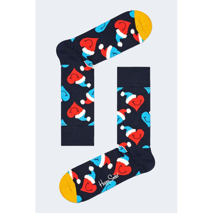 Happy Socks Black Cotton Tights & Sock