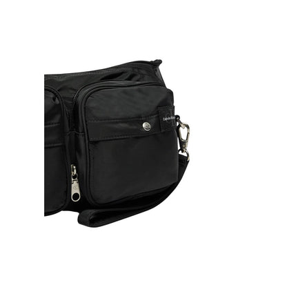 Calvin Klein Jeans Black Recycled Polyester Belt Bag
