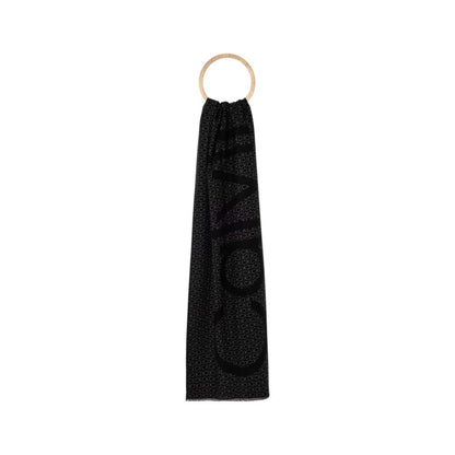 Calvin Klein Bicolor Marabou Scarf