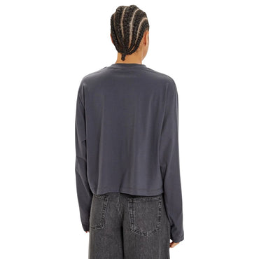 Calvin Klein Jeans Gray Cotton Long Sleeve