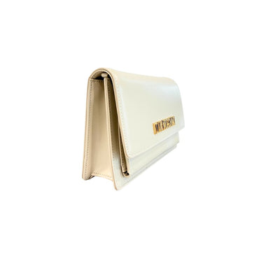 Love Moschino Beige Polyethylene Women Crossbody Bag