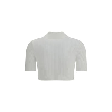 Courrèges Cropped Polo Shirt