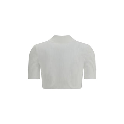 Courrèges Cropped Polo Shirt