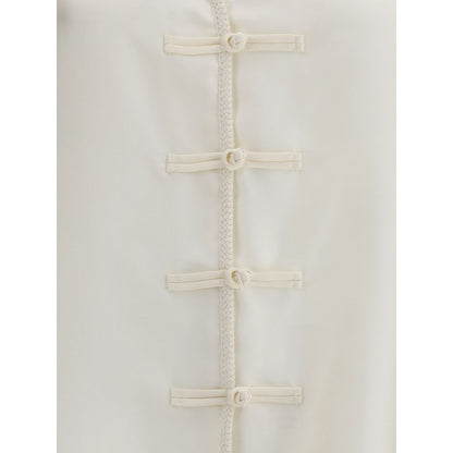 Courrèges Polo with twisted detail